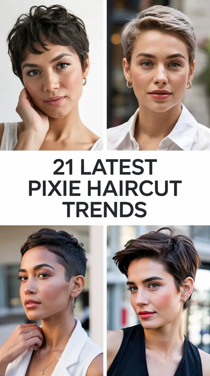 Latest Pixie Haircut Trends 2026 – Modern Short Haircuts for Women That Redefine Style