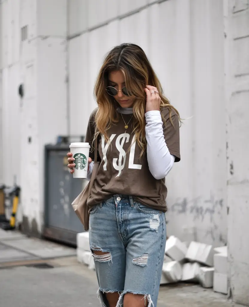 outfits layering winter Street-Casual Layering for Transitional Seasons