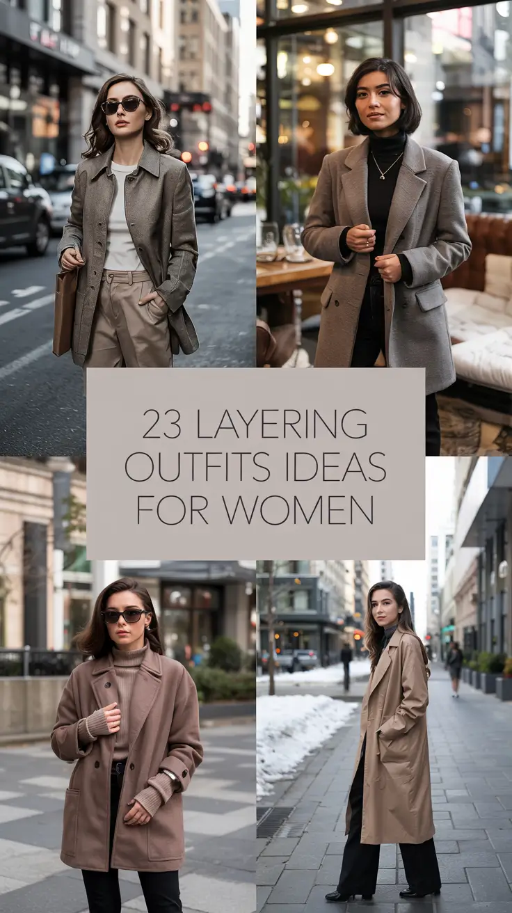 Layering Outfits Ideas for Women 2026: Stylish Layered Looks for Every Season