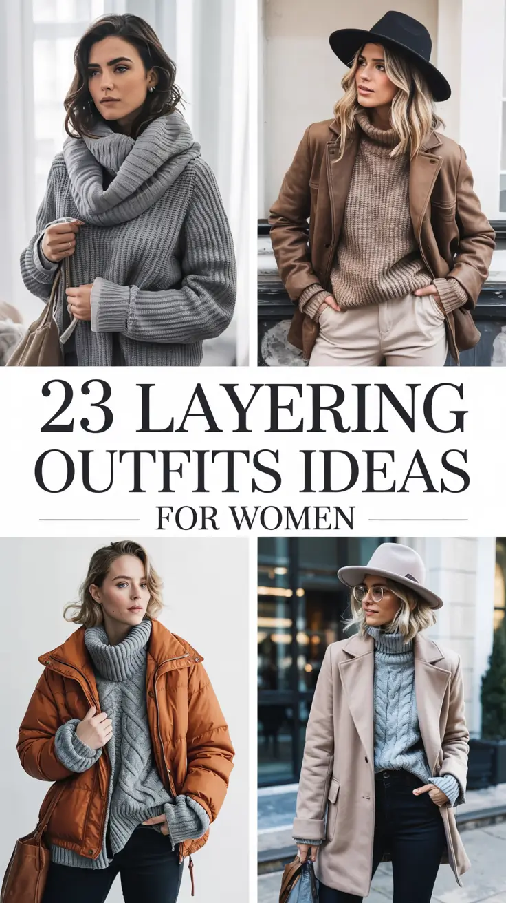Layering Outfits Ideas for Women 2026: Stylish Layered Looks for Every Season