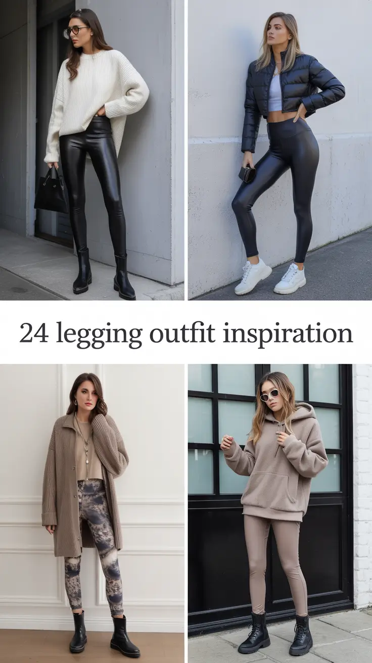 Legging Outfit Inspiration 2026: Casual, Chic, and Work-Ready Looks You’ll Want to Try This Year