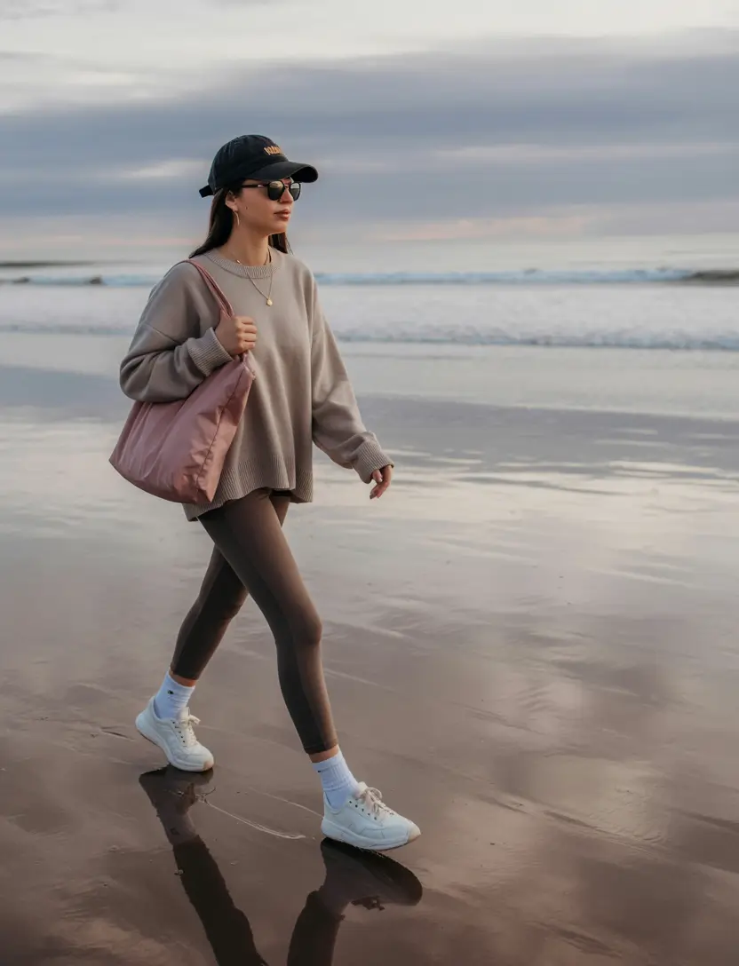 classy elegant gym outfits for women Beachside Ease