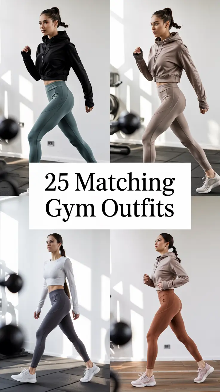 Matching Gym Outfits 2026: Classy & Comfy Aesthetic Ideas for Every Woman