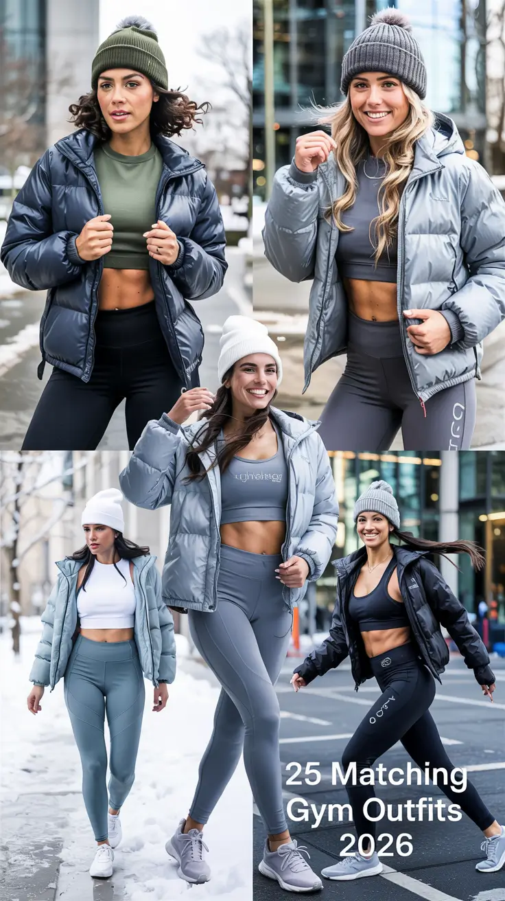 Matching Gym Outfits 2026: Classy & Comfy Aesthetic Ideas for Every Woman