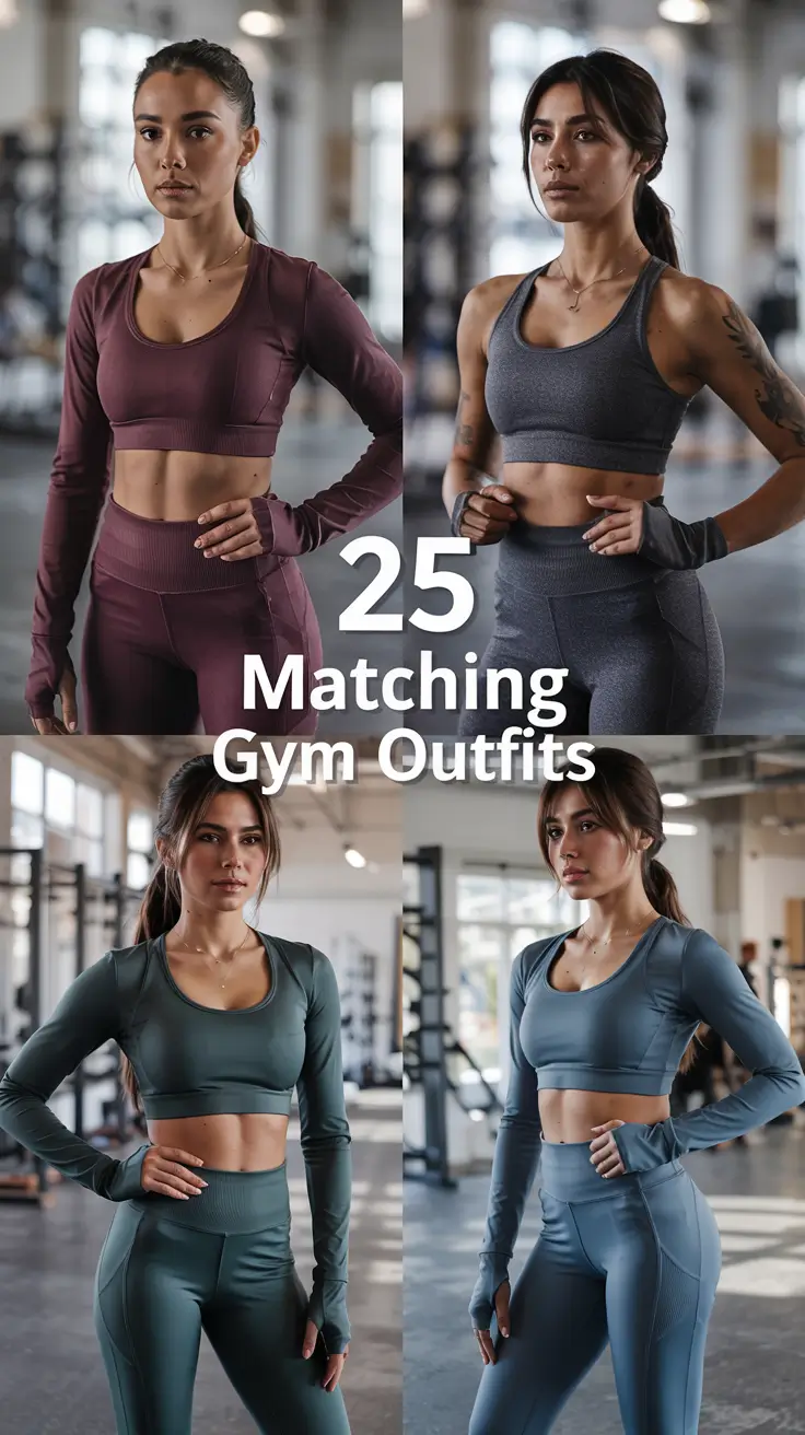 Matching Gym Outfits 2026: Classy & Comfy Aesthetic Ideas for Every Woman
