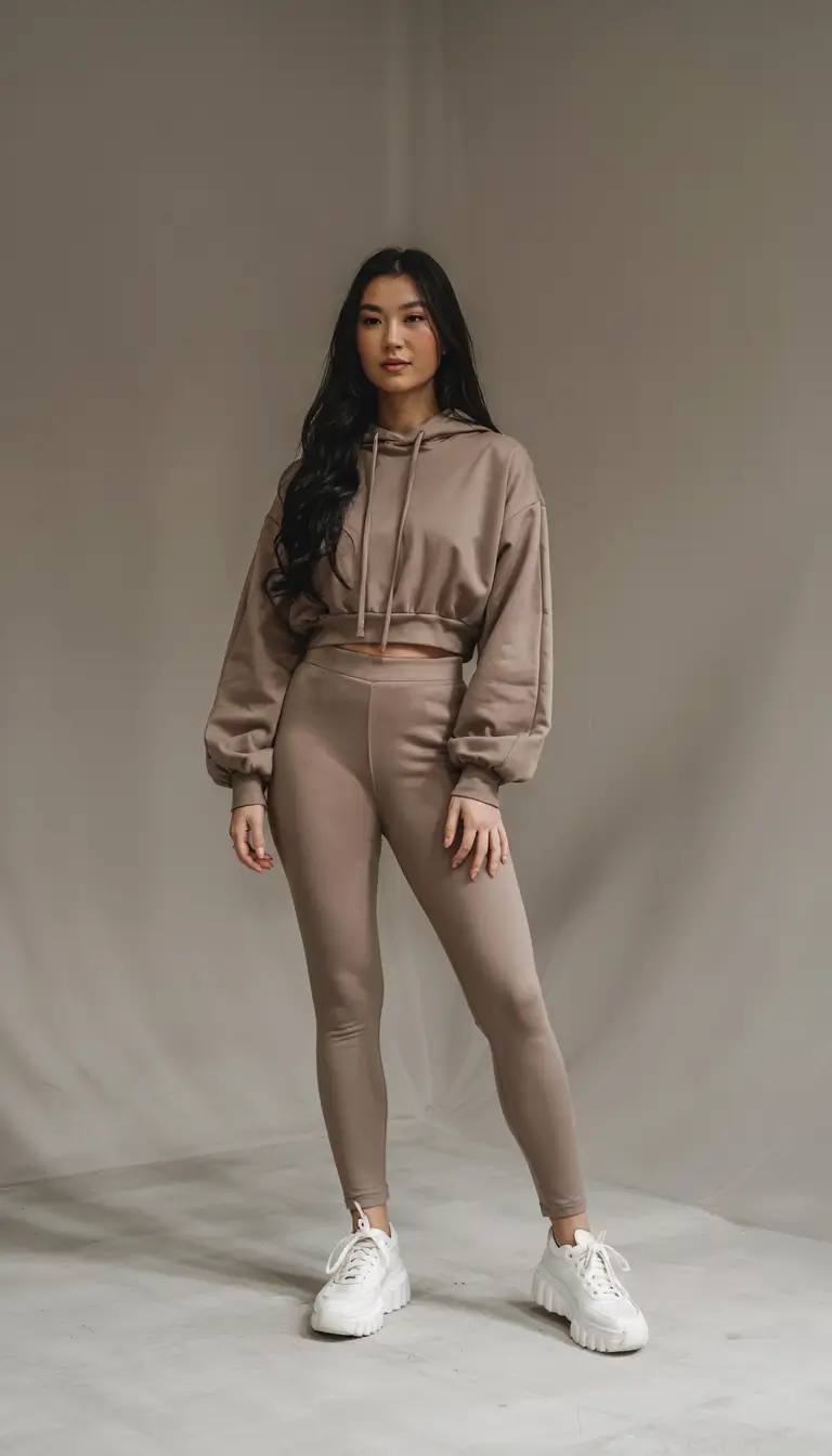 workout outfits women Warm Taupe Confidence