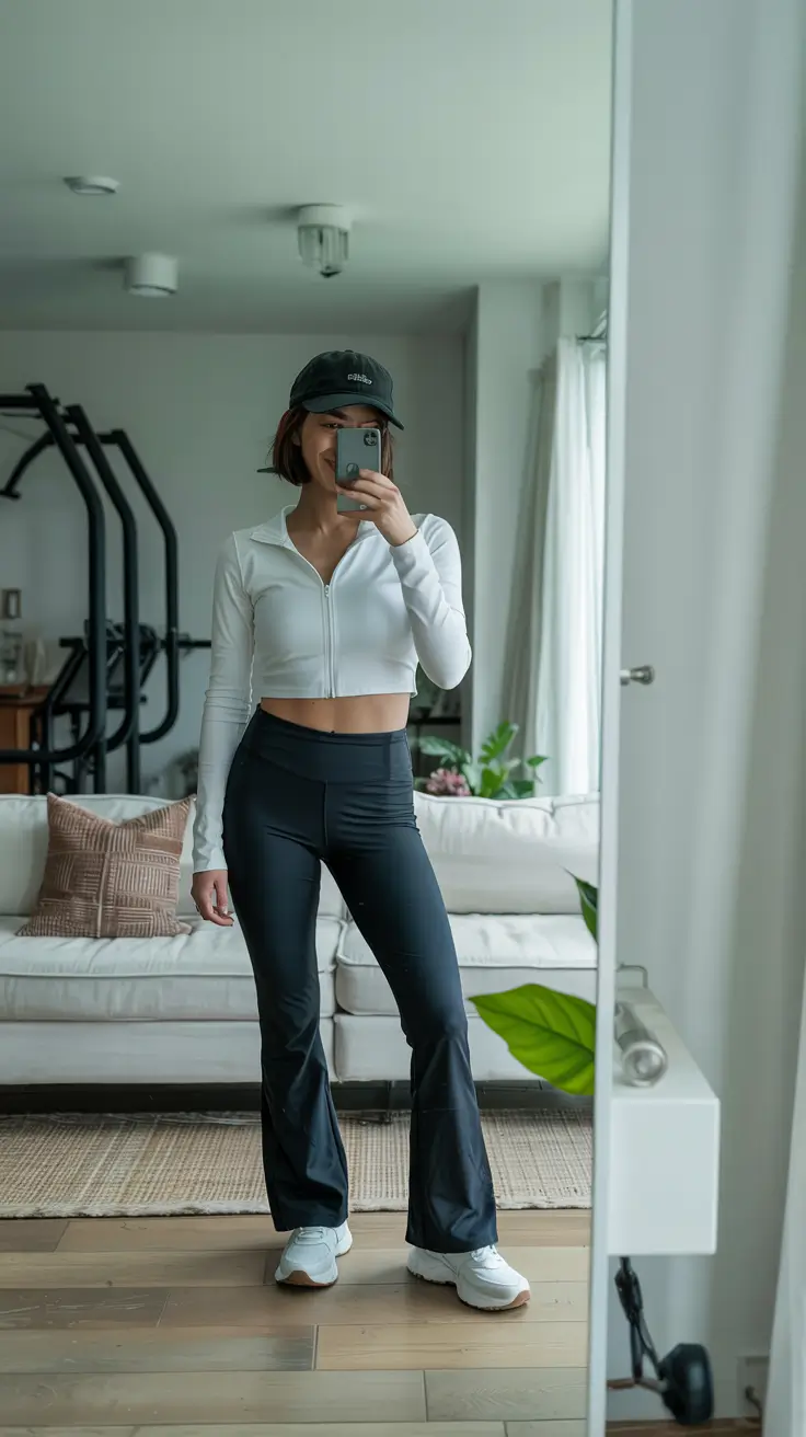 modest workout outfits women gym