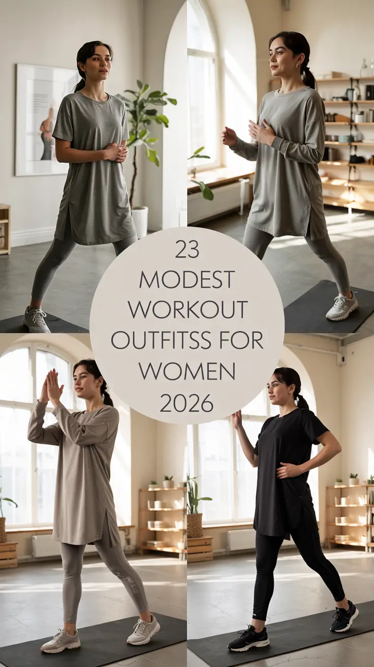 Modest Workout Outfits for Women 2026: Classy & Comfortable Gym Inspo for Every Season