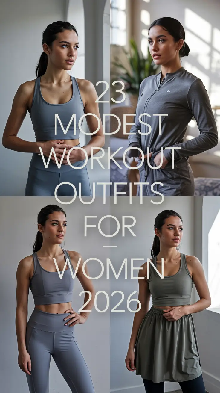 Modest Workout Outfits for Women 2026: Classy & Comfortable Gym Inspo for Every Season