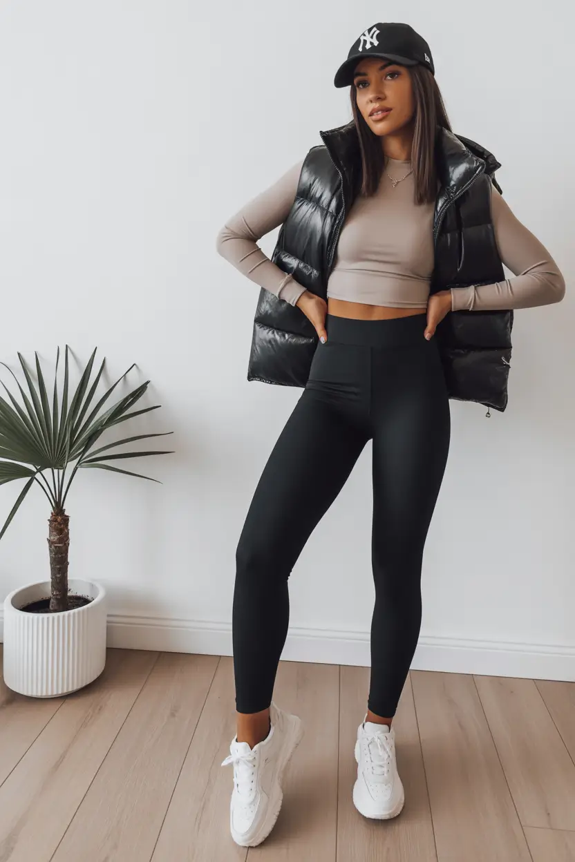 mom outfits 2026 Active Edge Meets City Style