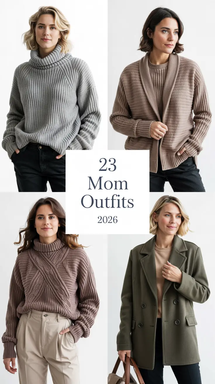 Mom Outfits for 2026: Chic, Comfy & Effortless Style Ideas for Everyday Life