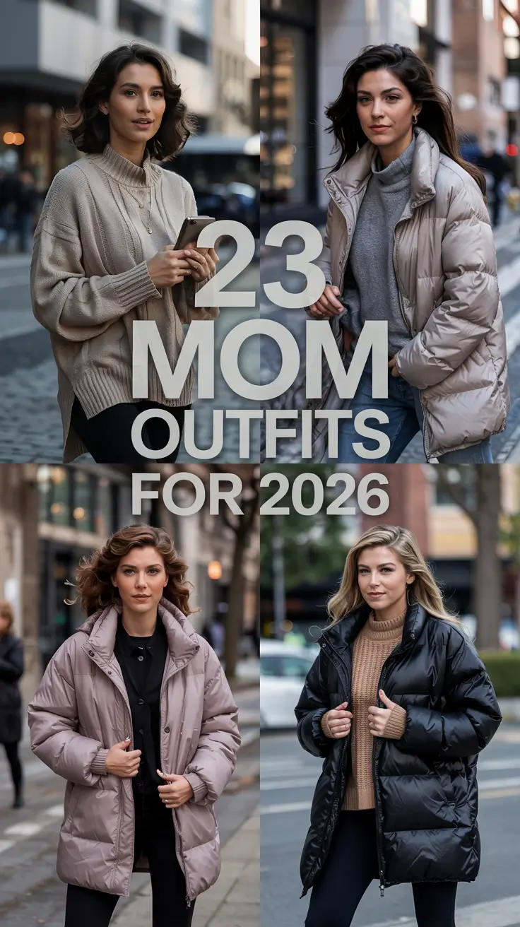 Mom Outfits for 2026: Chic, Comfy & Effortless Style Ideas for Everyday Life