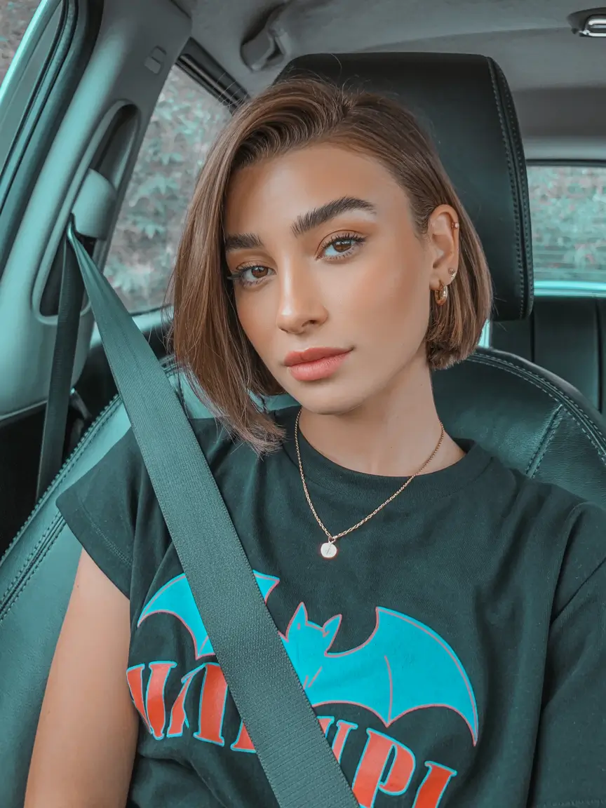 bob haircut 2026 Minimalist French-Inspired Short Bob