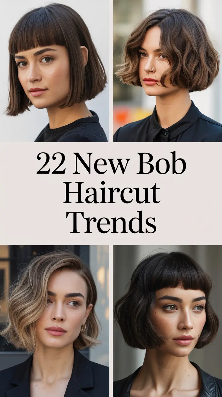 New Bob Haircut Trends 2026: The Chicest Short and Medium Bob Haircuts for Women