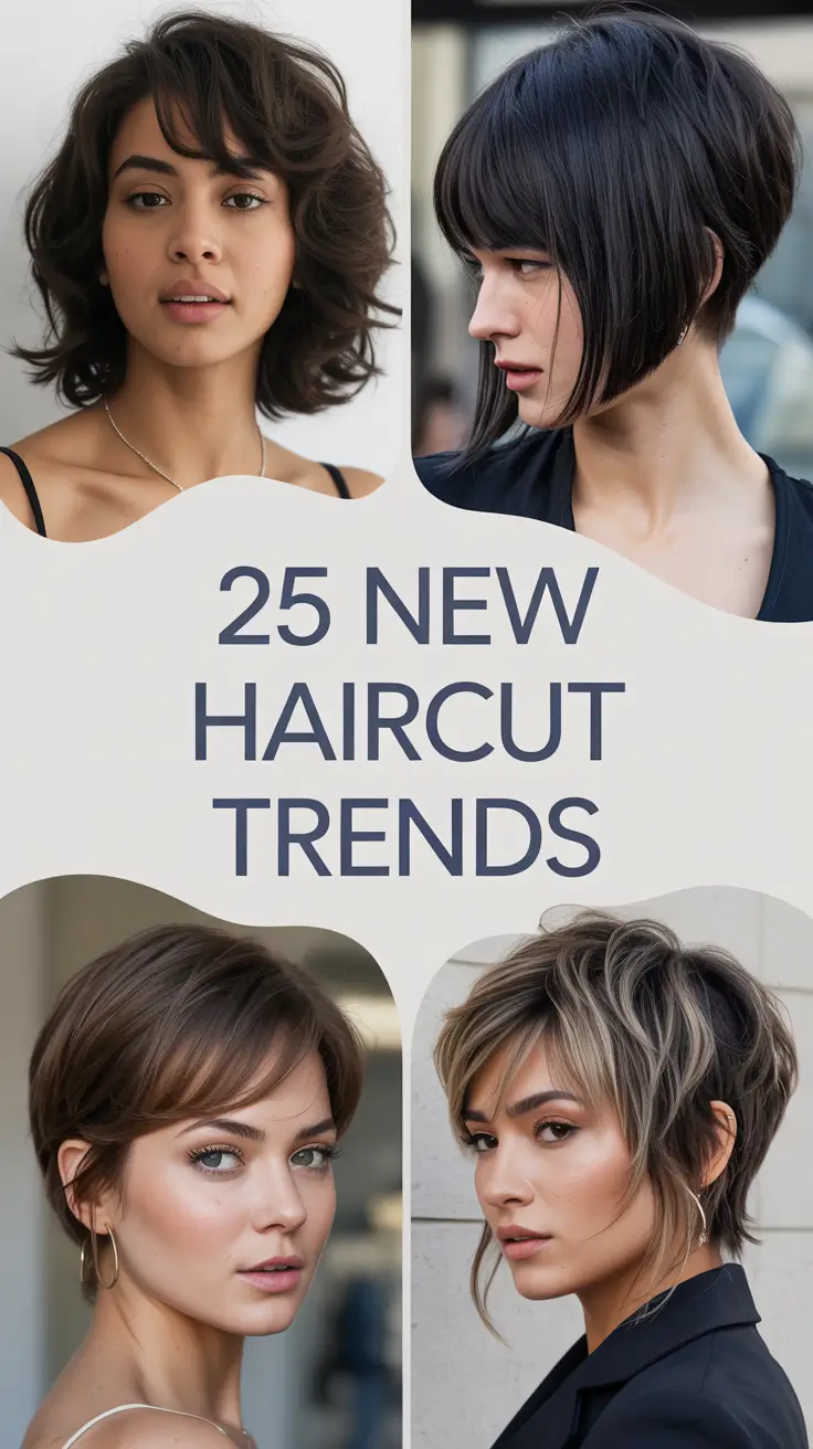 New Haircut Trends 2026: Fresh Haircut Ideas and Modern Styles for Every Face Shape