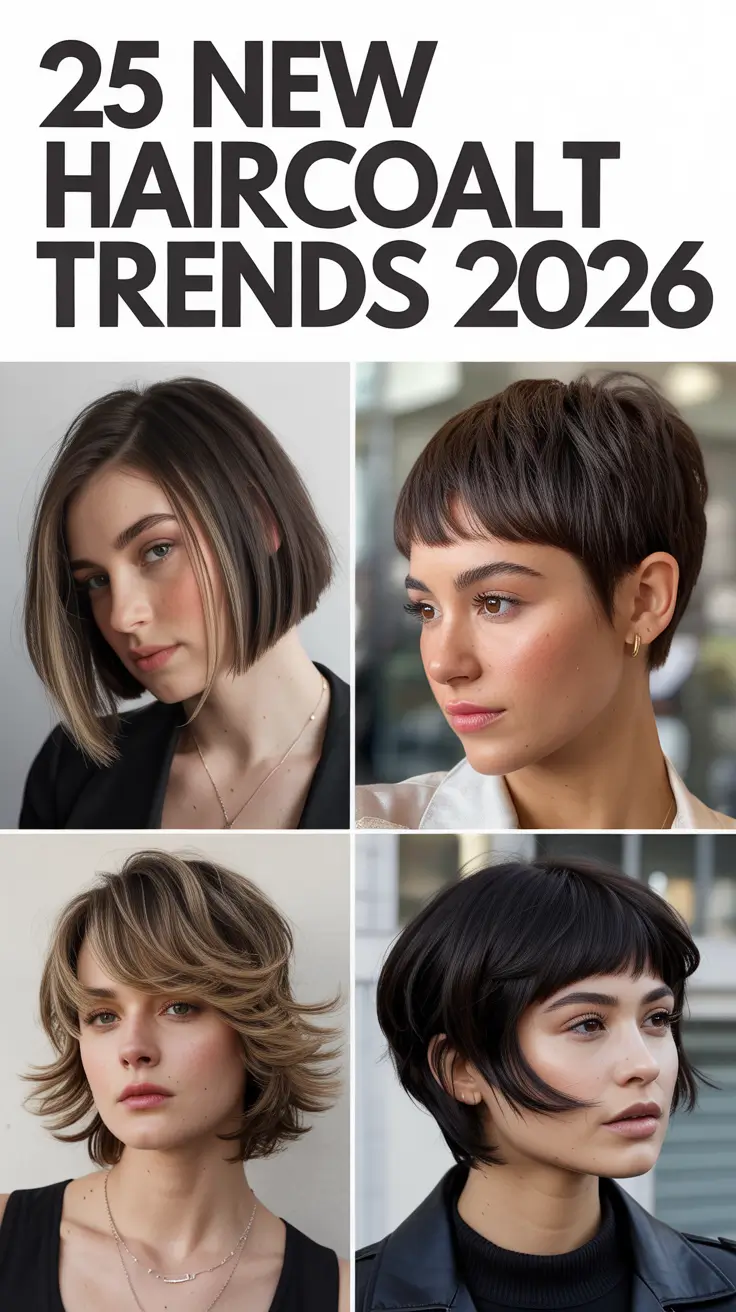 New Haircut Trends 2026: Fresh Haircut Ideas and Modern Styles for Every Face Shape