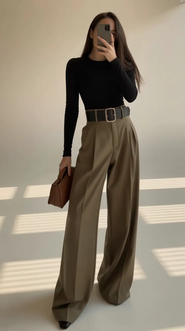 old money outfits for women 2026 Tailored Lines and Sharp Minimalism