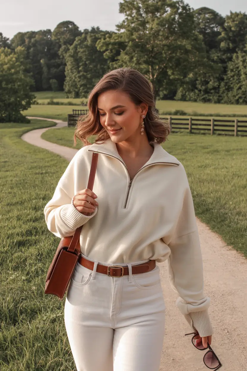 old money outfits for women 2026 Country-Club Neutrals With a Soft Summer Glow