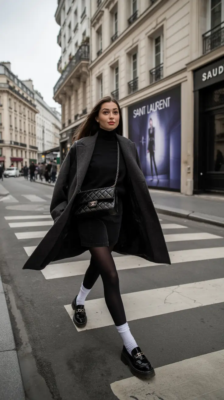 old money outfits for women 2026 Midnight-Layers-and-Parisian-Quiet-Confidence