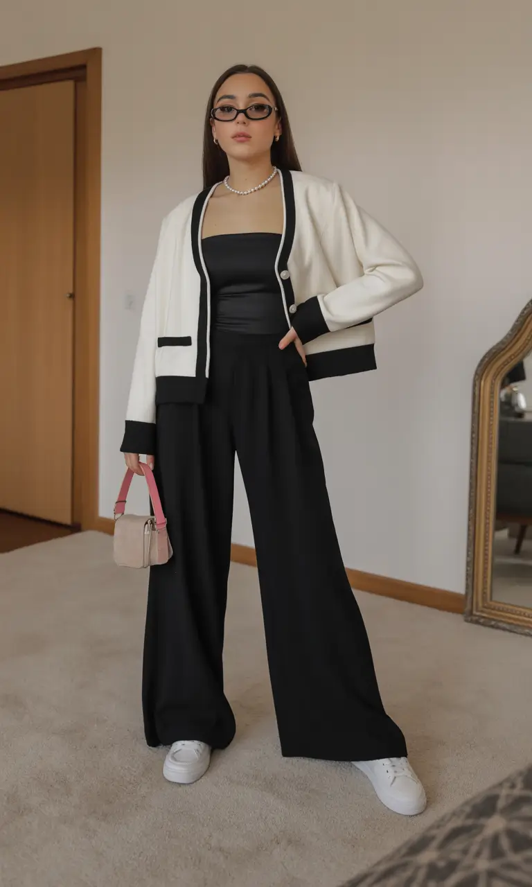 old money outfits for women 2026 Modern Take on Parisian Collegiate Luxury