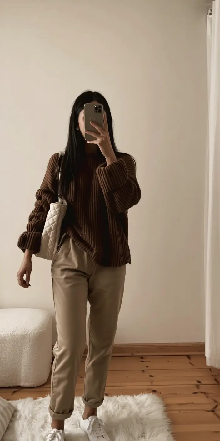 outfit ideas muted tones maximum comfort