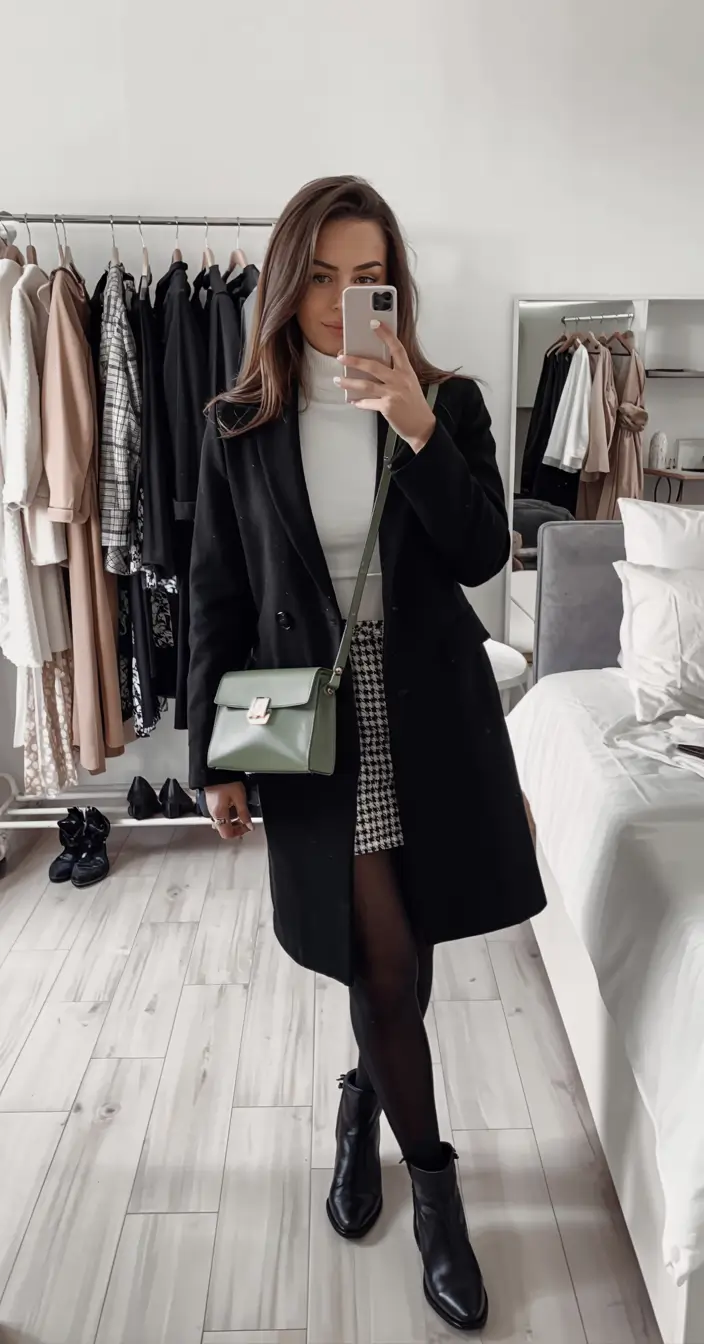 outfits ideas Smart City Charm with Classic Prints