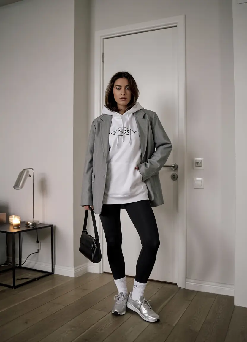 outfit ideas modern sporty elegance