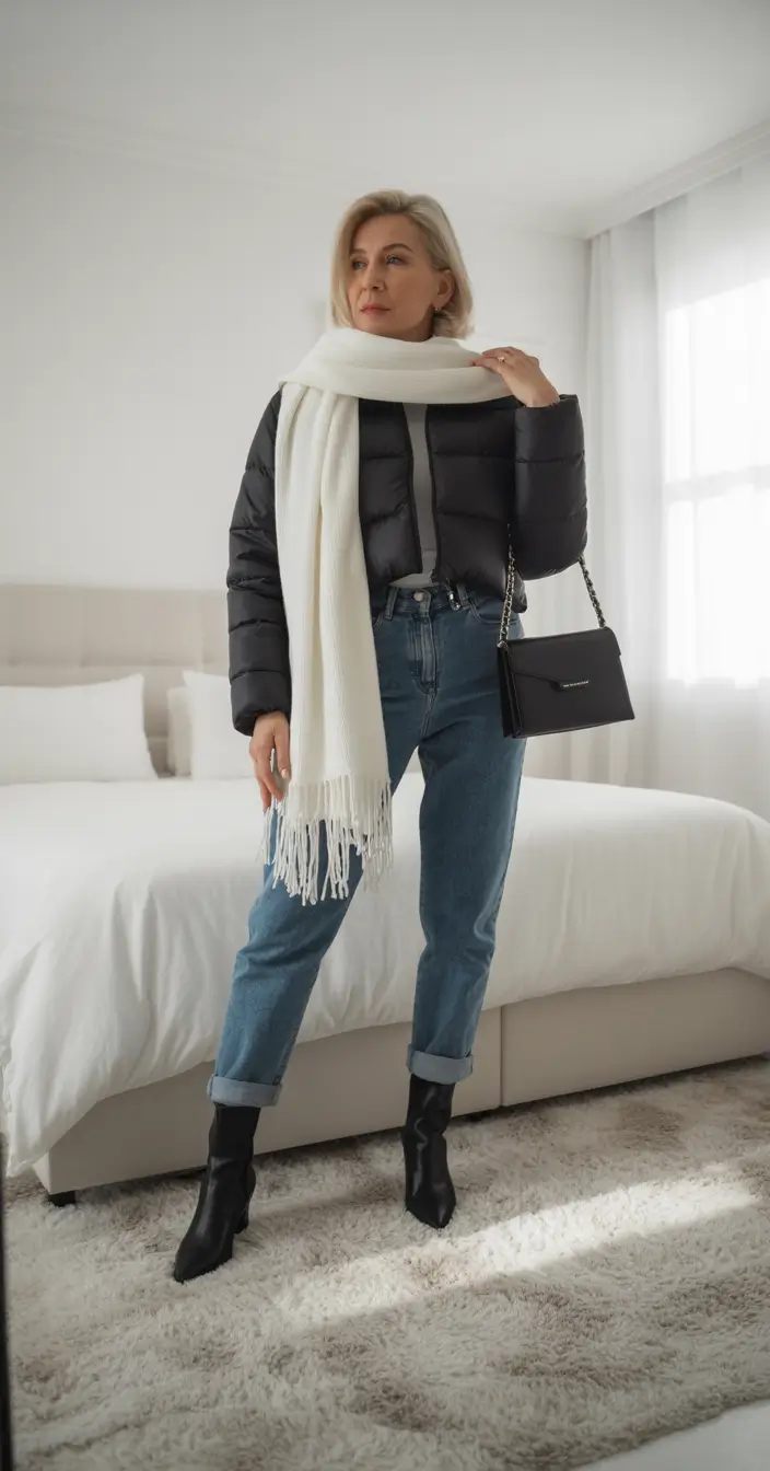 outfits for women over 40 winter Modern Winter Layers