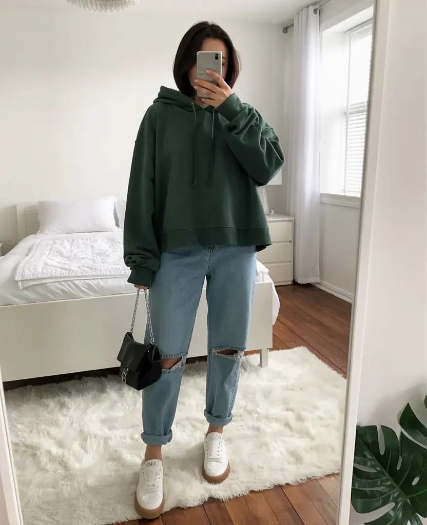 outfits for women over 40 casual Modern Street Casual