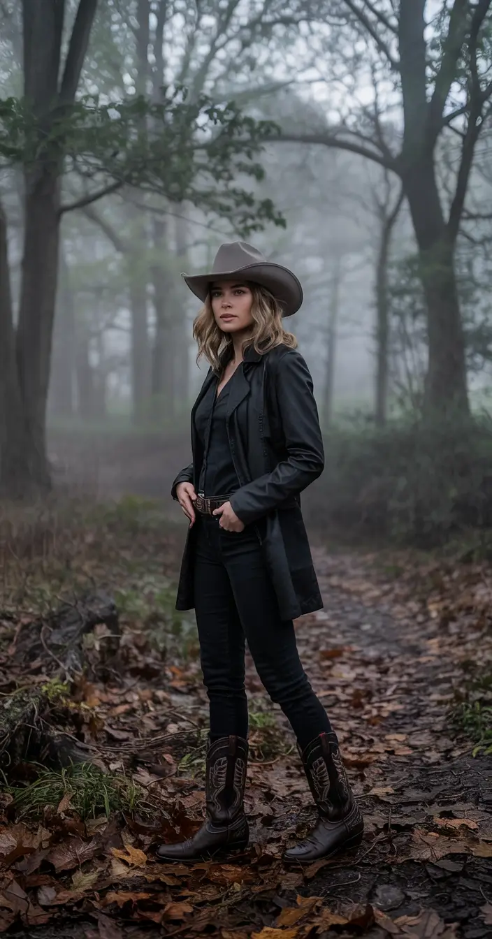 rodeo outfits winter Midnight Trail Mood