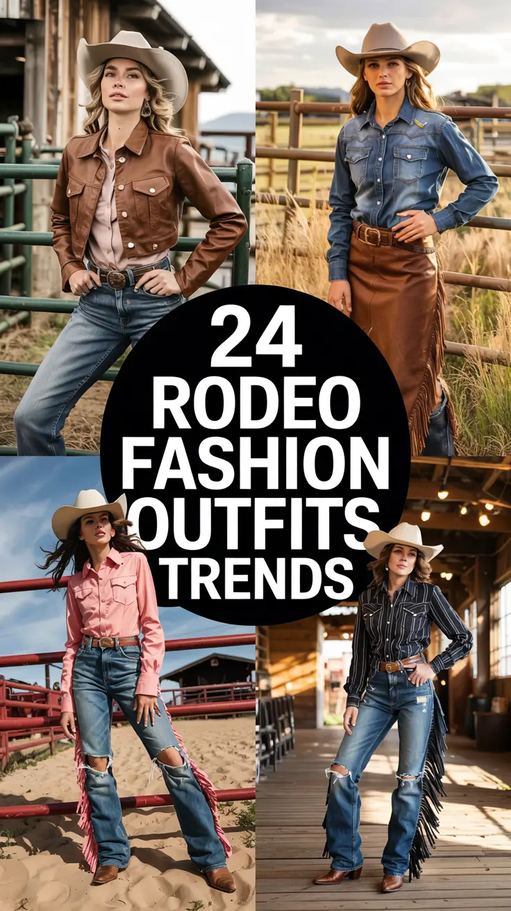 Rodeo Fashion Outfits Trends 2026: Western Cowgirl Style Ideas for Every Season