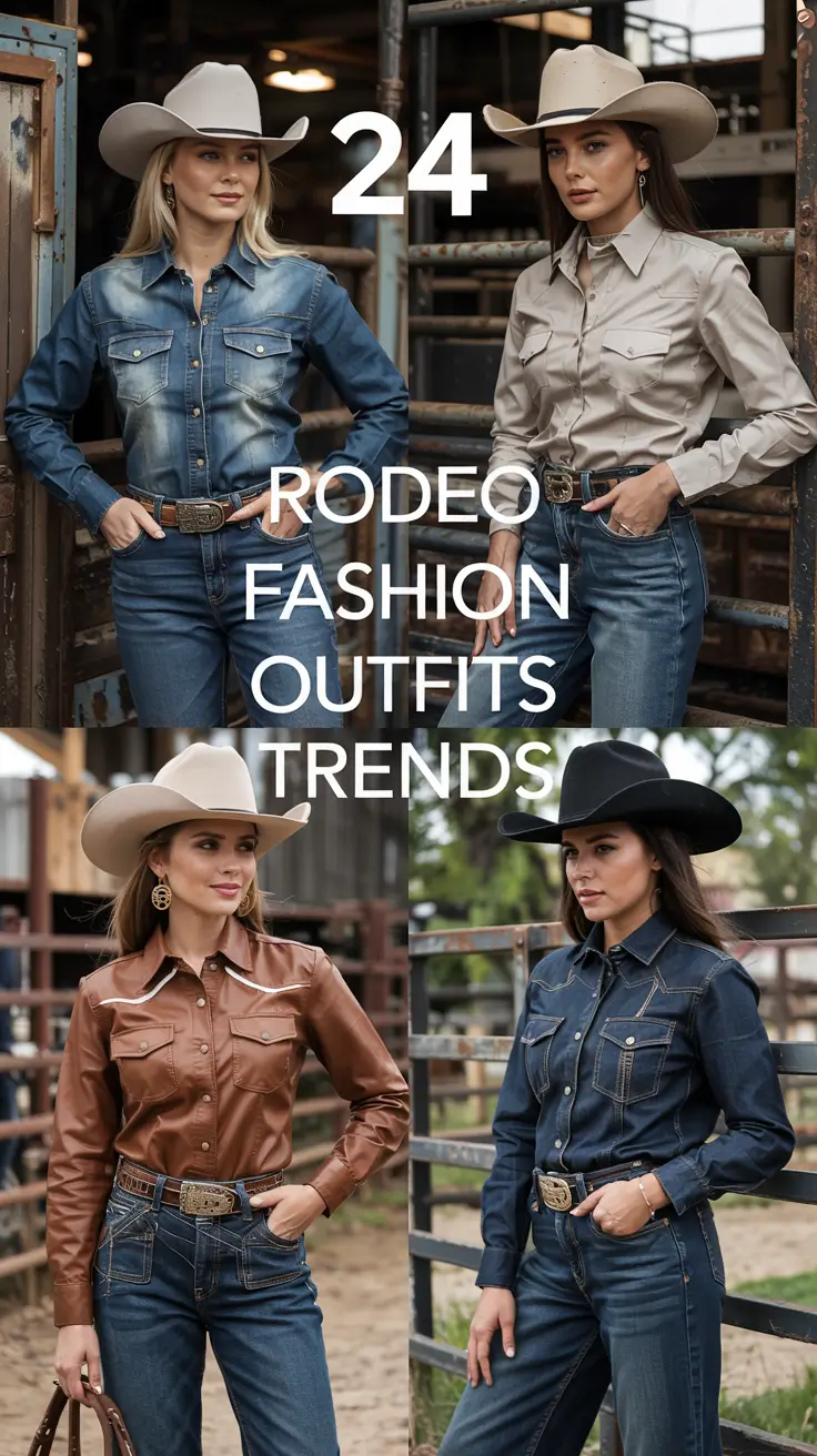 Rodeo Fashion Outfits Trends 2026: Western Cowgirl Style Ideas for Every Season