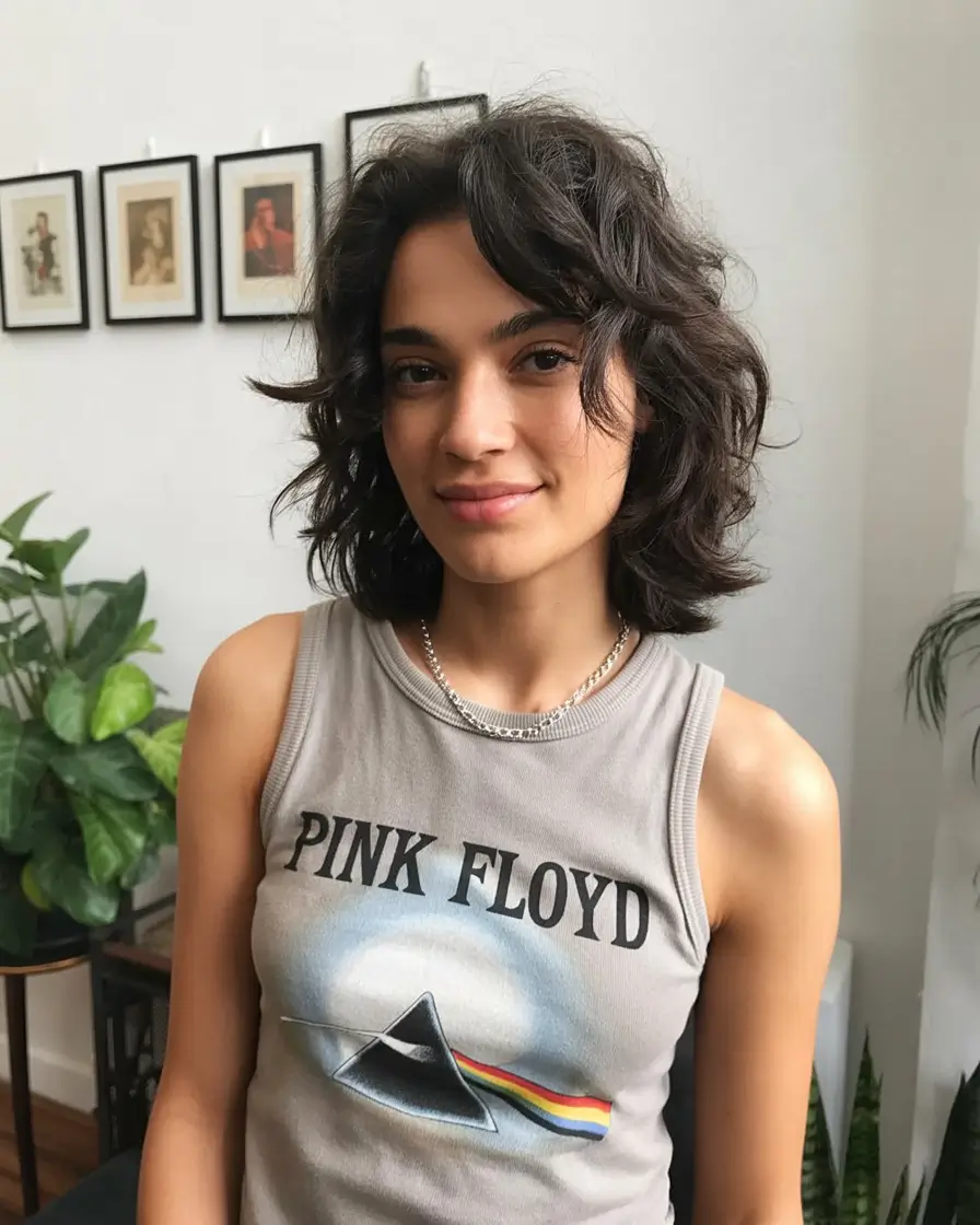 shag haircuts for women Effortless Short Wavy Shag