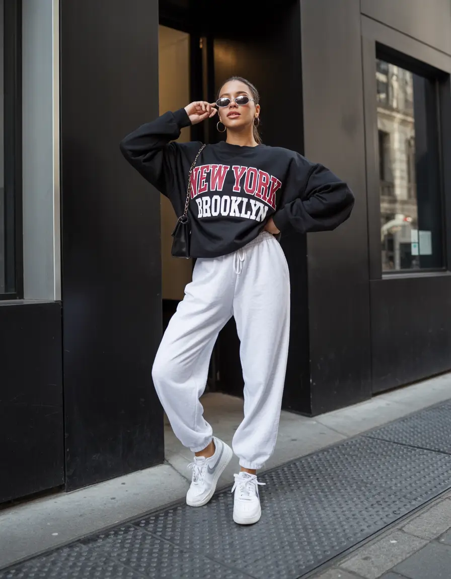 fashion outfits women Sporty Graphic Street Cool