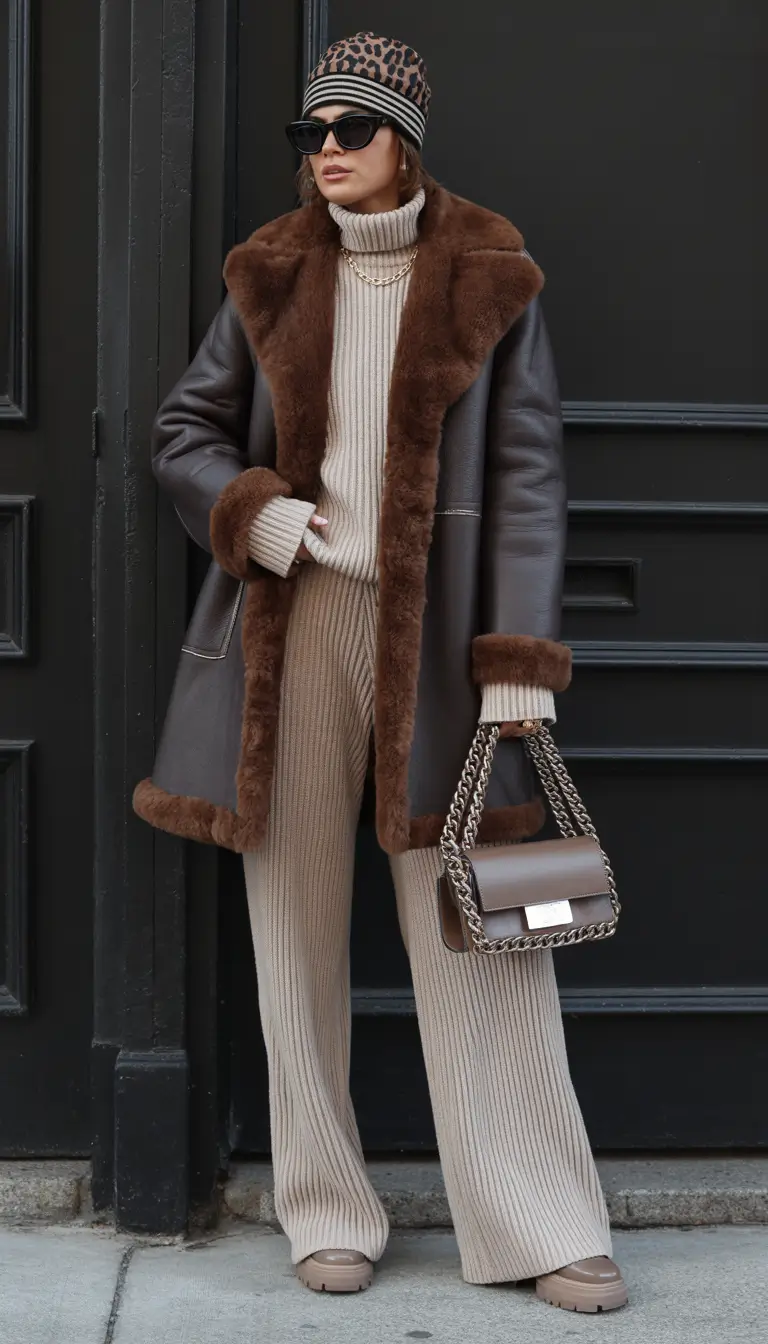 fashion outfits winter Rich Textures and Luxe Winter Layers for 2026