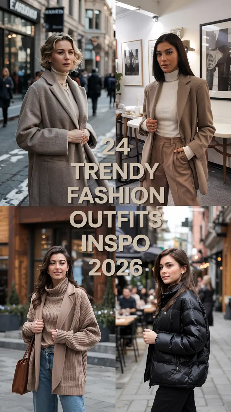 Trendy Fashion Outfits Inspo 2026: Aesthetic & Everyday Style Ideas