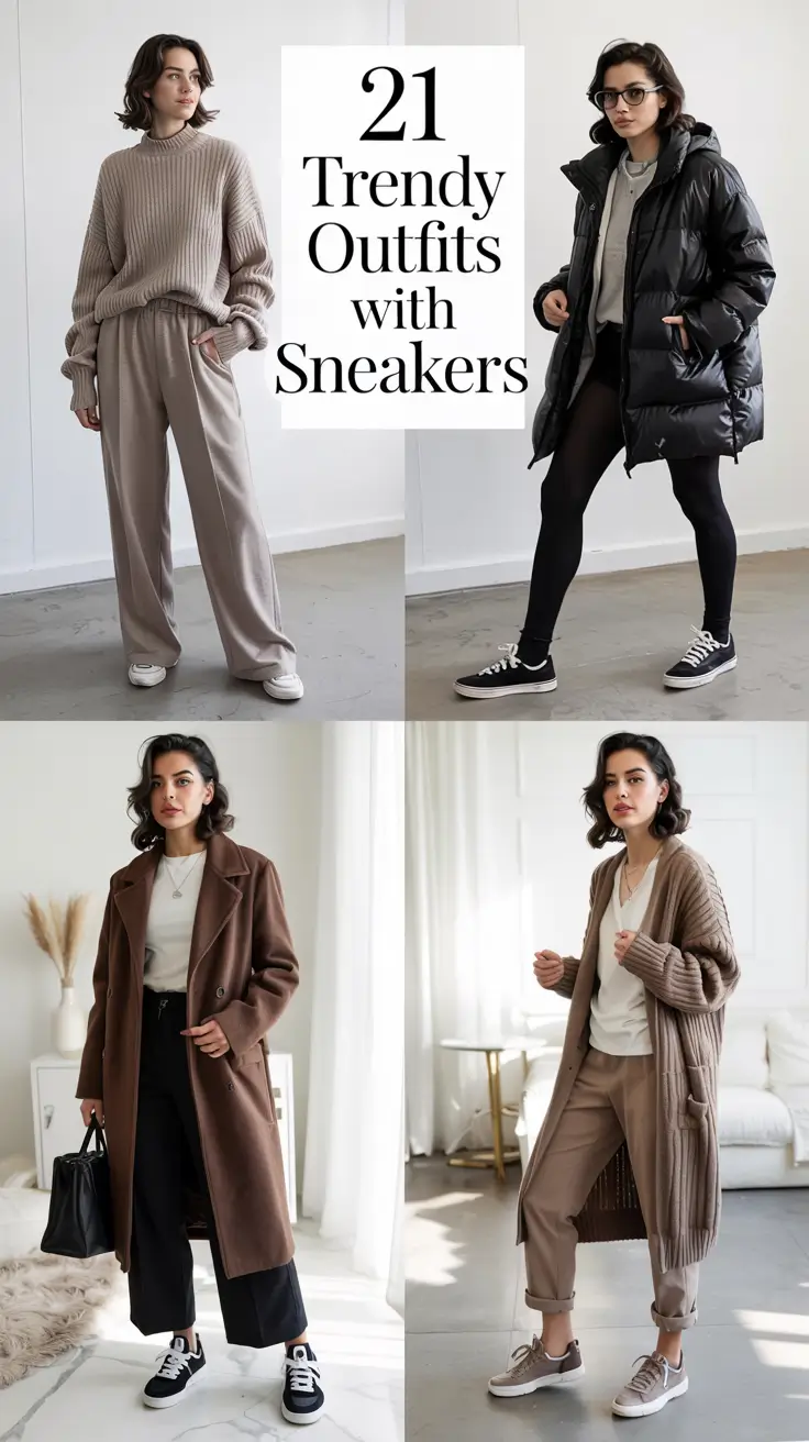 Trendy Outfits With Sneakers 2026: Fresh Style Ideas for Women This Year