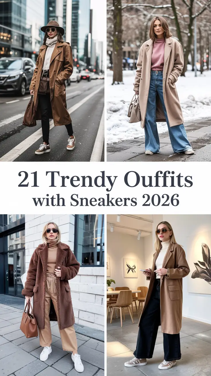 Trendy Outfits With Sneakers 2026: Fresh Style Ideas for Women This Year