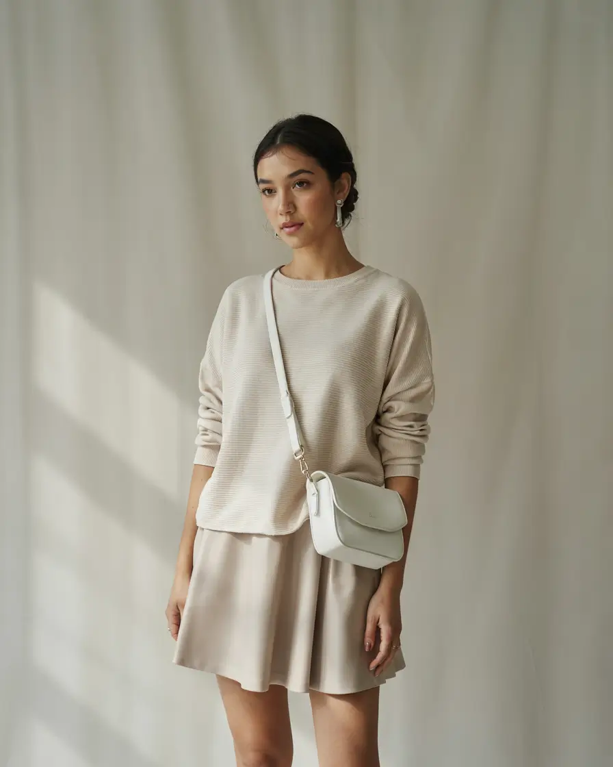 trendy outfits 2026 Soft Neutrals & City Light
