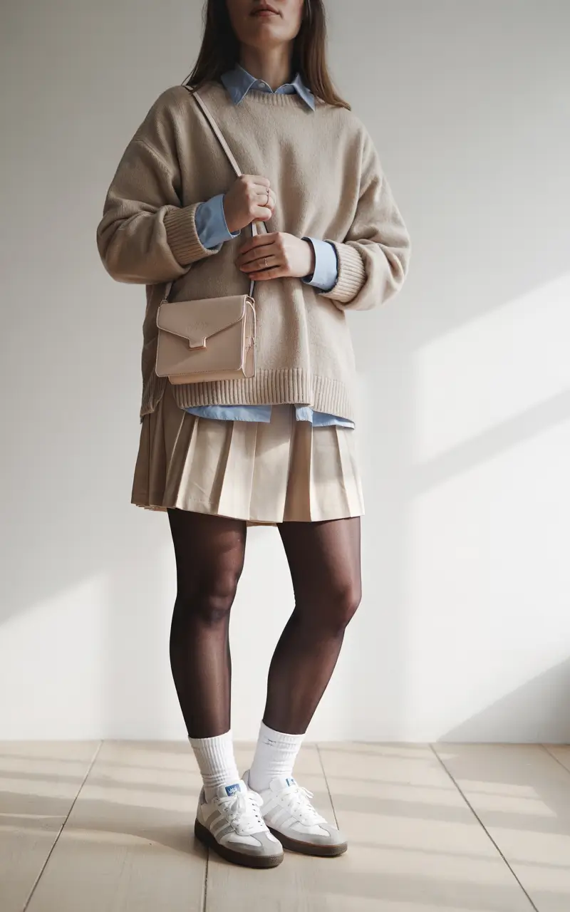 trendy outfits 2026 Preppy Chic Reimagined