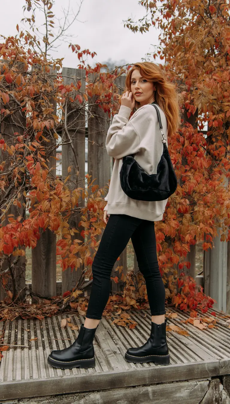 trendy outfits 2026 Autumn Neutrals with a Twist