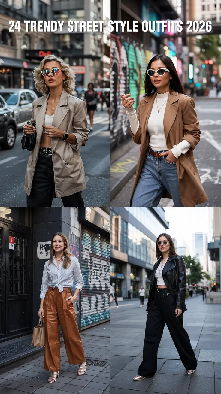 Trendy Outfits 2026 Winter: Cute & Classy Street Style Inspo for Every Season