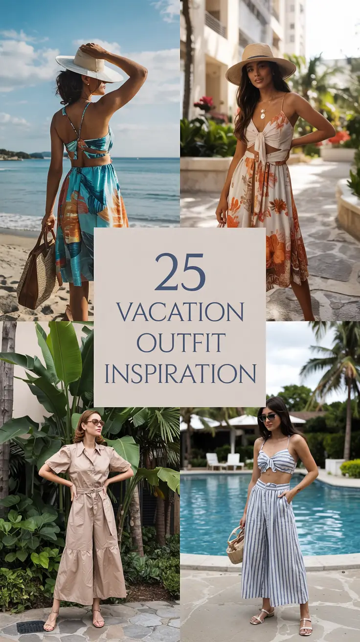 Vacation Outfit Inspiration 2026: Classy & Tropical Looks for Every Beach, City, and Escape