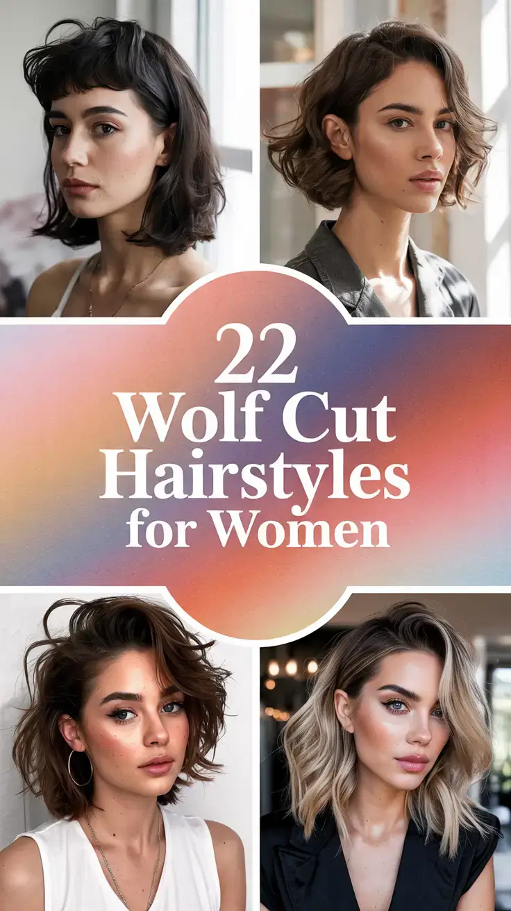 Wolf Cut Hairstyles for Women 2026 – Trendy, Layered, and Perfectly Effortless