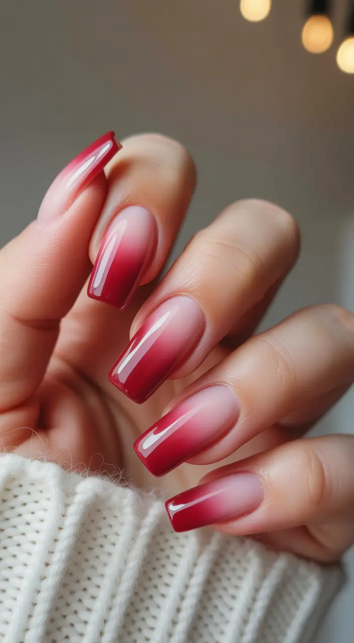 acrylic-nails-2026-Cranberry-Fade-Luxe