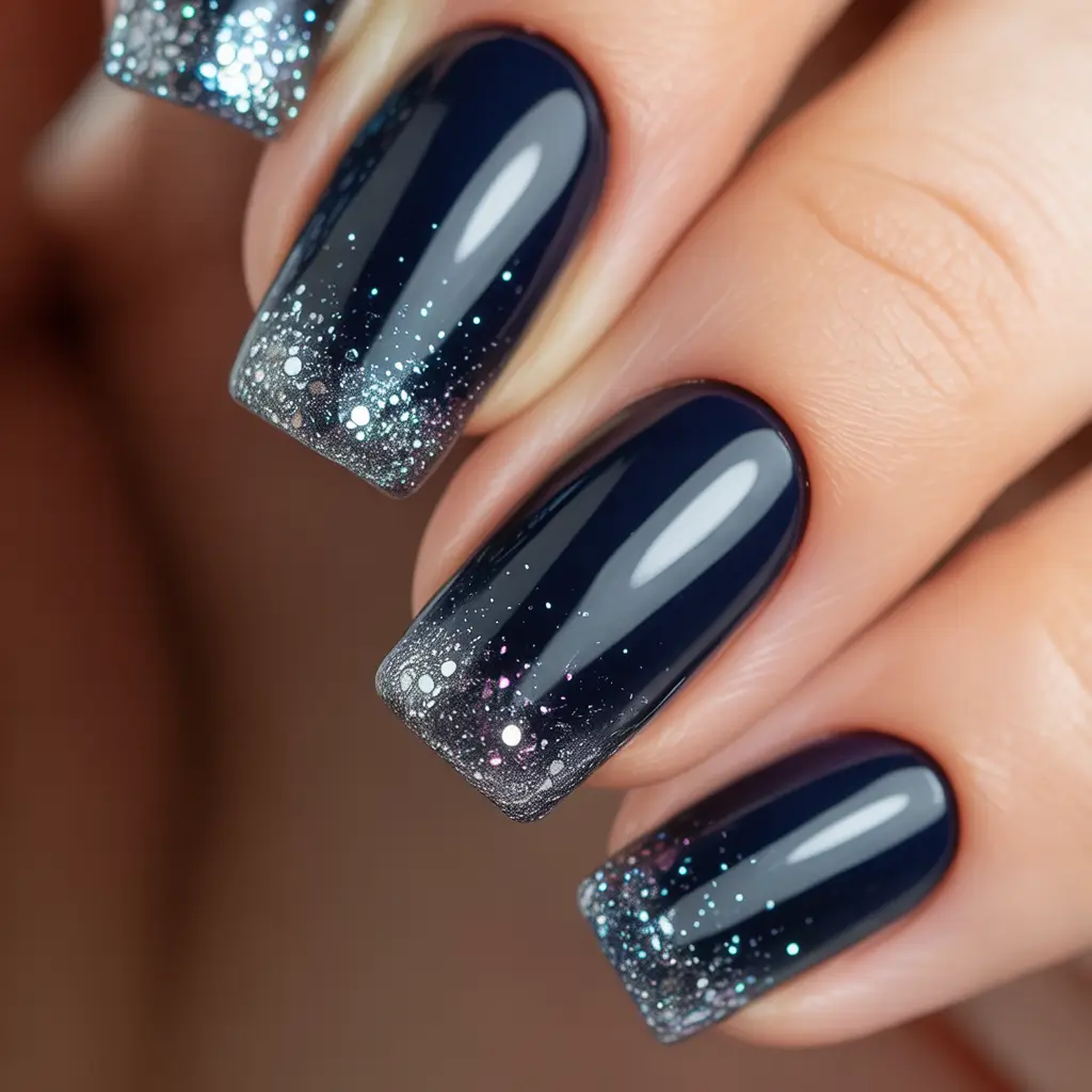 acrylic-nails-2026-Midnight-Frost-Square-Sparkle
