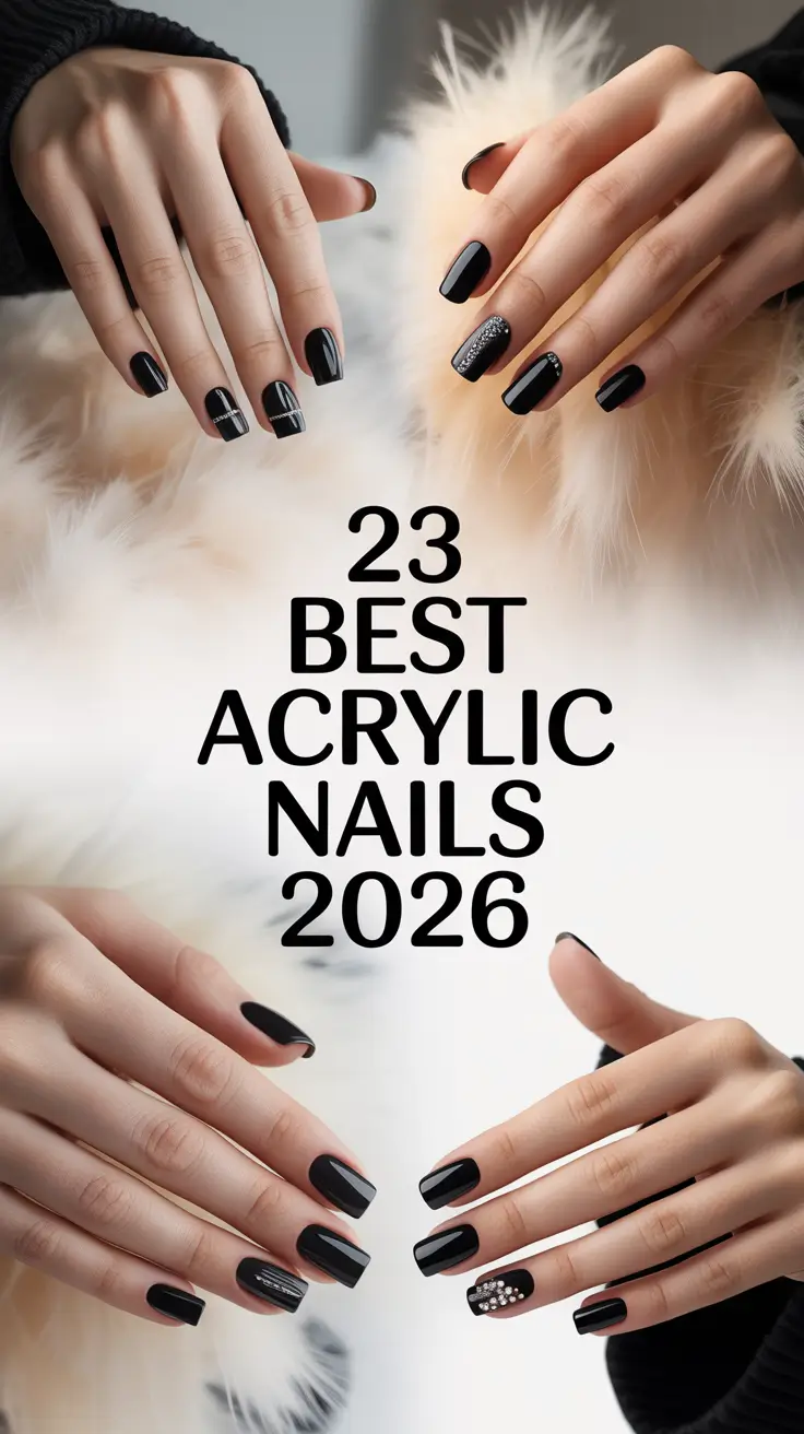 Best Acrylic Nails 2026 – Fresh Winter Designs and Trendy Ideas for Every Style