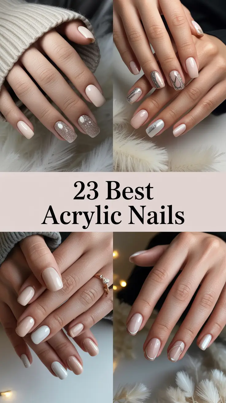 Best Acrylic Nails 2026 – Fresh Winter Designs and Trendy Ideas for Every Style