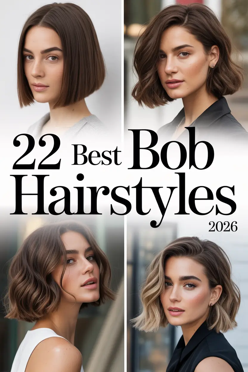 Best Bob Hairstyles 2026 – Fresh, Chic, and Effortlessly Stylish Looks to Try This Year