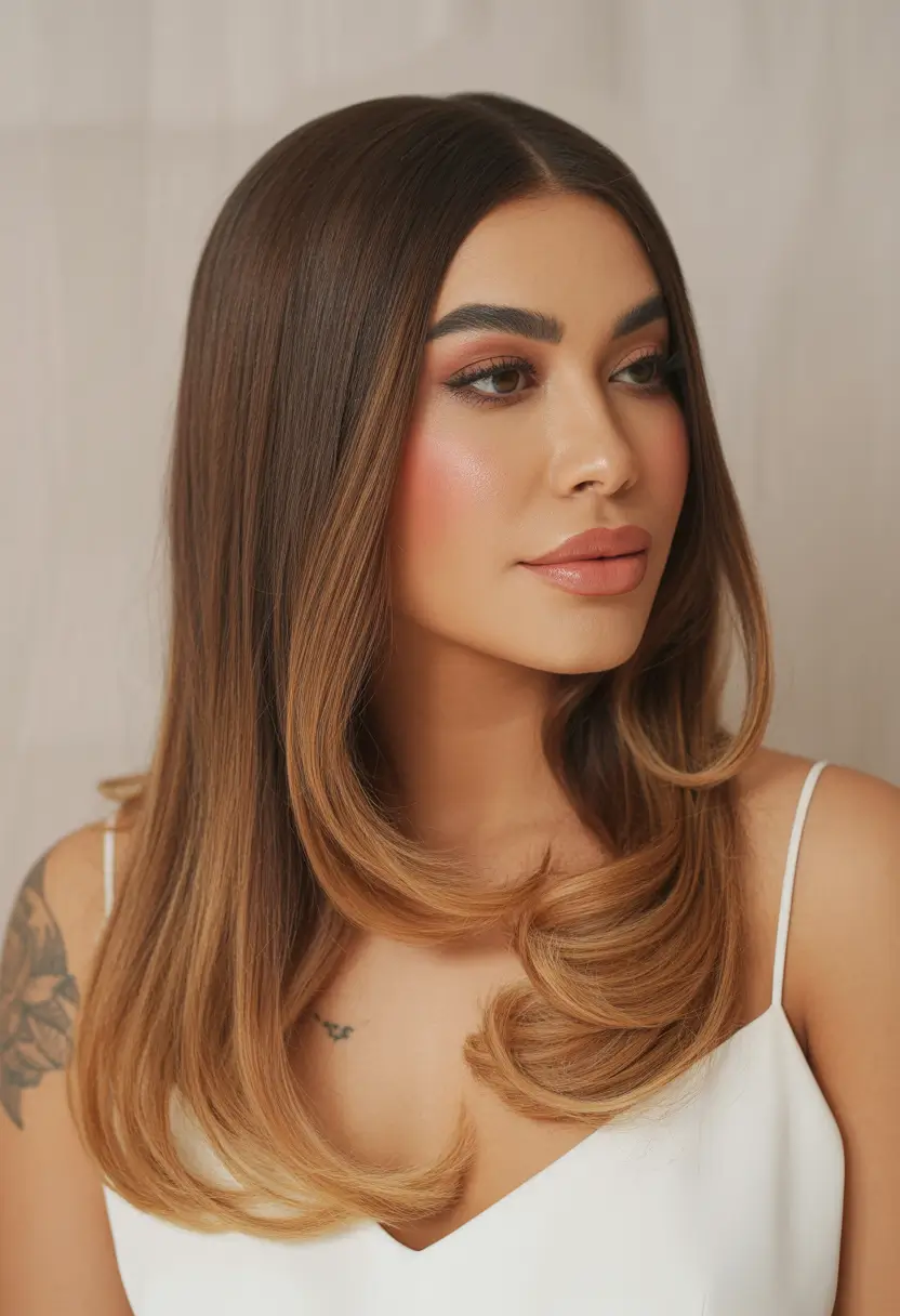 Best medium length hairstyles 2026 Sleek Face Framing Layers